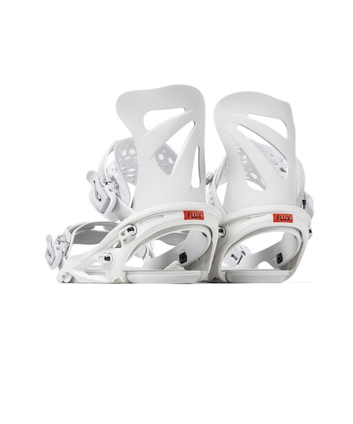 フラックス（FLUX）スノーボードビンディング 23-24モデル TW WHITE Mサイズ F24TWW M