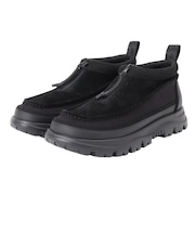 カジュアルシューズ ジップ モカシン ブーティー EX SK-290 Black 00S