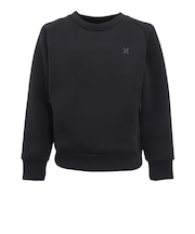ハーレー(HURLEY)ボーイズ ファントム スウェット クルー BCFL242001-BLK