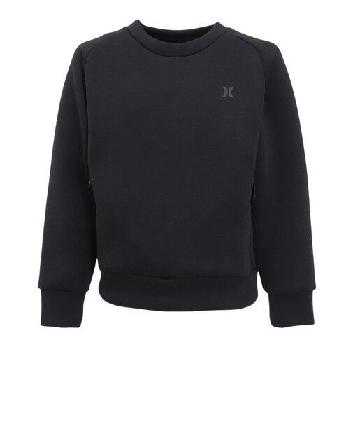 ハーレー（HURLEY）ボーイズ ファントム スウェット クルー BCFL242001-BLK