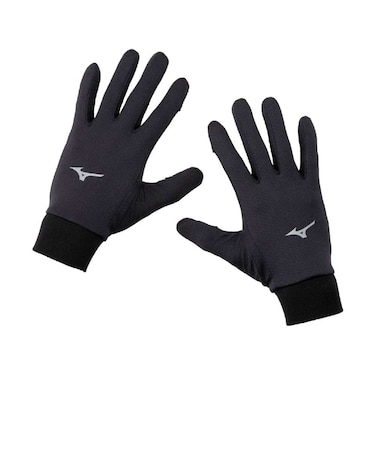 ミズノ（MIZUNO）陸上 手袋 グローブ ブレスサーモランニンググラブ J2JYB50609