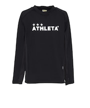 アスレタ（ATHLETA）サッカー フットサルウェア ジュニア グリッド起毛TRシャツ 4160J BLK