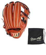 ウイルソン(Wilson)硬式用グラブ 内野手用 野球グローブ 一般 DUAL 1723型 WBW102907