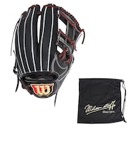 ウイルソン(Wilson)硬式用グラブ 内野手用 野球グローブ 一般 DUAL 87型 WBW102906