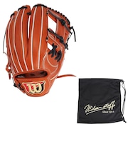 ウイルソン（Wilson）硬式用グラブ 内野手用 野球グローブ 一般 DUAL 87型 WBW102904