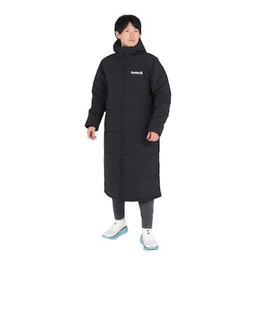 ハーレー（HURLEY）INSULATION ロングコート MCJK242083-BLK