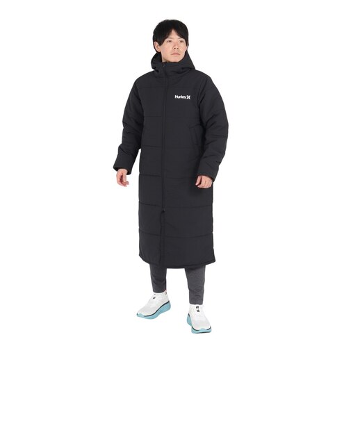 ハーレー（HURLEY）INSULATION ロングコート MCJK242083-BLK