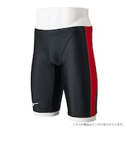 ミズノ(MIZUNO)競泳水着 ジュニア 男子 水泳 STREAM ACE ハーフスパッツ WA承認モデル N2MB142497 120-140センチ 撥水