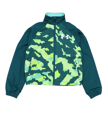 アンダーアーマー（UNDER ARMOUR）ジュニア トリコット グラフィック ウーブン ジャケット 1372177 461