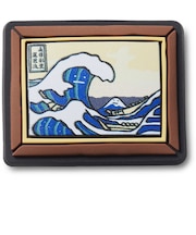 クロックス(crocs)ジビッツ チャーム 真顔絵画神奈川沖浪裏 ART UKIYOEFUJI 10016302