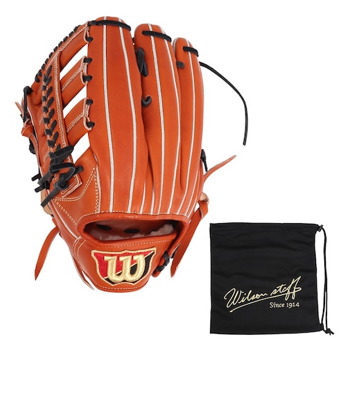 ウイルソン（Wilson）硬式用グラブ 外野手用 野球グローブ 一般 スタッフ DUAL D8S 左投げ用 WBW102914