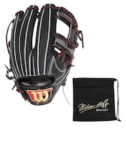 ウイルソン(Wilson)硬式用グラブ 内野手用 野球グローブ 一般 スタッフ DUAL DS WBW102894