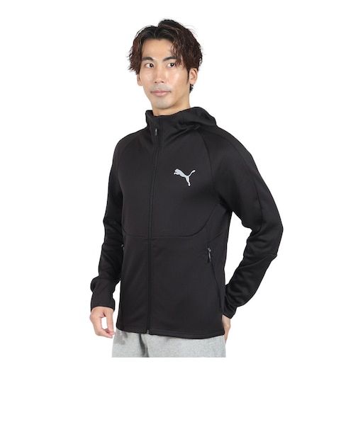 プーマ（PUMA）EVO ウォーム フードジャケット 678355 01 BLK