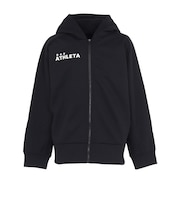 アスレタ(ATHLETA)サッカー フットサルウェア ジュニア 防風スウェット ZIP パーカー 3389J BLKBLK