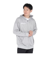 アスレタ（ATHLETA）サッカー フットサルウェア 裏毛 スウェットジップパーカー XE-457 GRY