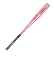 ミズノ(MIZUNO)少年軟式用バット 野球 ジュニア ウィルドライブ レッド×ヒッティングナビ トップ 78cm/平均500g 1CJMY18378 64