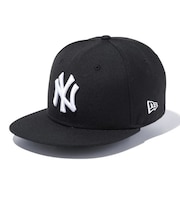 ニューエラ（NEW ERA）キャップ Youth 9FIFTY ニューヨーク ヤンキース ブラック×ホワイト 14524532