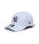 ニューエラ（NEW ERA）キャップ 9FORTY ニューヨーク ヤンキース ホワイト×ブラック 14525008 帽子 56.8cm-60.6cm