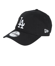 ニューエラ(NEW ERA)キャップ 9TWENTY ロサンゼルス ドジャース ウォッシュドコットン ブラック×ホワイト 14525137 帽子 Mサイズ
