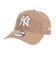 ニューエラ（NEW ERA）キャップ 9TWENTY ニューヨーク ヤンキース ウォッシュドコットン カーキ×ホワイト 14525113 帽子 Mサイズ
