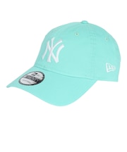 ニューエラ(NEW ERA)帽子 9TWENTY ニューヨーク ヤンキース ウォッシュドコットン ブルーティント×ホワイト 14525120