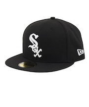 ニューエラ(NEW ERA)キャップ 59FIFTY MLB オンフィールド シカゴ ホワイトソックス ゲーム 14524891 黒