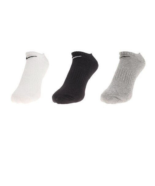 ナイキ(NIKE)エブリデイ クッション ノーショウ ソックス 3足組 SX7673-964