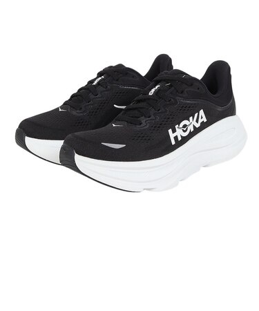 ホカ(HOKA)ランニングシューズ ジョギングシューズ Bondi 9 Wide 1162014-BWHT