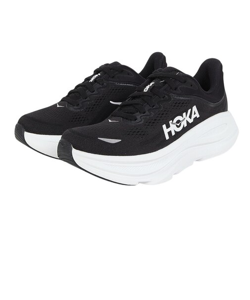 ホカ(HOKA)ランニングシューズ ジョギングシューズ Bondi 9 Wide 1162014-BWHT