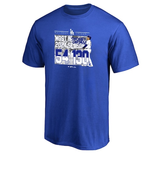 エムエルビー（MLB）大谷翔平 ナショナルリーグ ホームラン王&打点王 獲得記念 Tシャツ ML01-24FW-0008