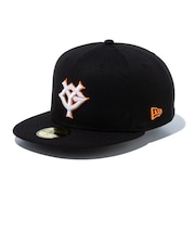 ニューエラ（NEW ERA）キャップ 59FIFTY 読売ジャイアンツ ブラック×ホワイト/オレンジ 14525163 帽子 57.7cm-59.6cm