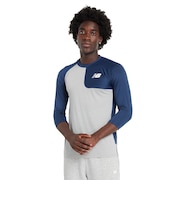 ニューバランス（new balance）野球 アンダーシャツ ベースボールアシンメトリ― ロングスリーブトップ 左投げ用 MT41714LNNY