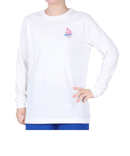 ナイキ（NIKE）バスケットボールウェア 長袖Tシャツ ロングスリーブ HJ3632-100