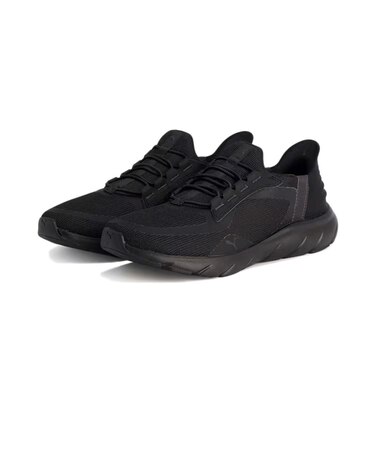 プーマ（PUMA）スニーカー ソフトライド フレックスレース イーズイン ALT ブラック 31199602 スポーツシューズ