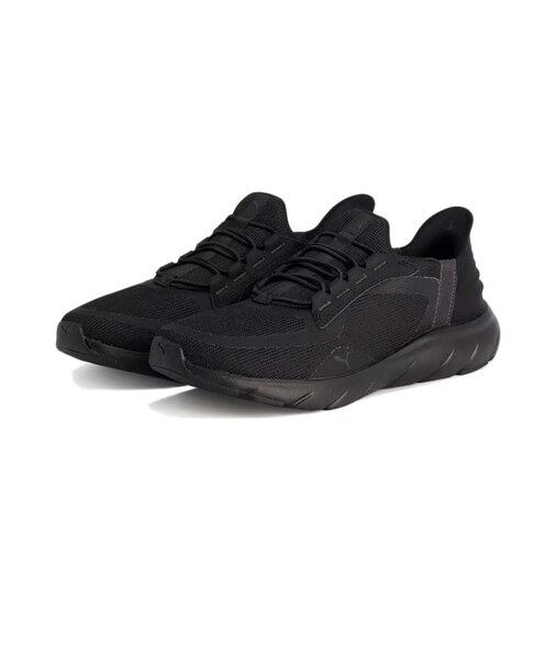 プーマ（PUMA）スニーカー ソフトライド フレックスレース イーズイン ALT ブラック 31199602 スポーツシューズ