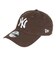 ニューエラ（NEW ERA）帽子 キャップ 9TWENTY ニューヨーク・ヤンキース ウォッシュドコットン 14525121 57cm-61cm ブラウン