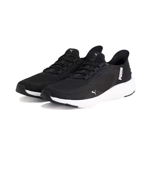 プーマ（PUMA）スニーカー ソフトライド フレックスレース イーズイン ALT ブラック 31199601 スポーツシューズ