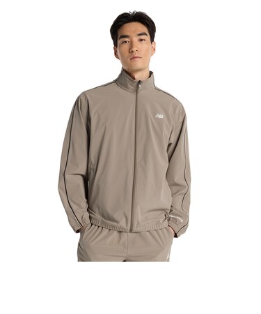 ニューバランス（new balance）ウーブントラックジャケット AMJ51504DOK