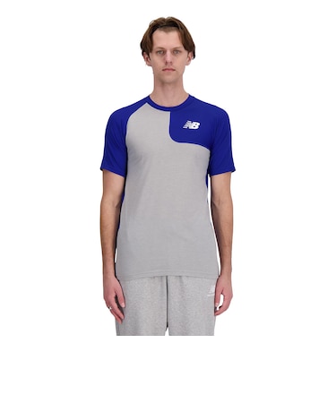 ニューバランス（new balance）野球 アンダーシャツ ベースボールアシンメトリー 半袖Tシャツ 左投げ用 MT41704LTRY