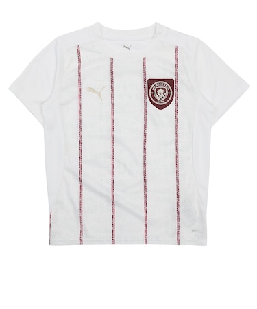 プーマ（PUMA）キッズ 2024-25 マンチェスターシティ FC プレマッチ 半袖シャツ 77915777