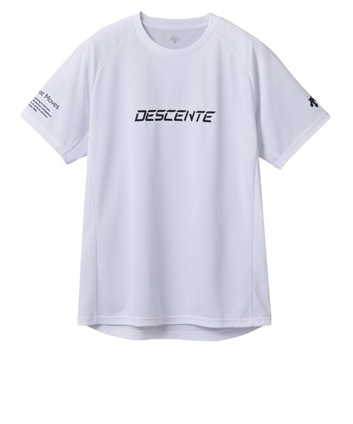 デサント（DESCENTE）バレーボールウェア 半袖バレーシャツ DV5SHT05U WH00