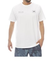 ルーカ(RVCA)RADIATE 半袖ラッシュガード BF041872 WHT