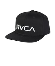 ルーカ（RVCA）ツイル スナップバックキャップ BF041950 BLK