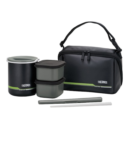 サーモス（THERMOS）保温弁当箱 DBQ-502 MTBK マットブラック