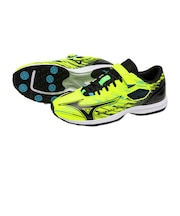 ミズノ(MIZUNO)ジュニアスポーツシューズ ベルクロ ベルト付き スニーカー スピードマッハ3 K1GC255202
