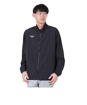 デュアリグ(DUARIG)絶耐撥水 UV ハイカウント布帛 ジップアップ ジャケット 5S0003-TRSW-860EG BLK