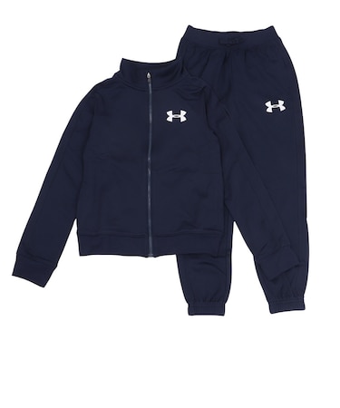 アンダーアーマー（UNDER ARMOUR）キッズ ライバル 二ット トラックスーツ 上下セット 1363290 410