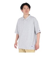 ラッセル(RUSSELL)ミニ裏毛ワイドポロシャツ RBM25S0015 MGRY
