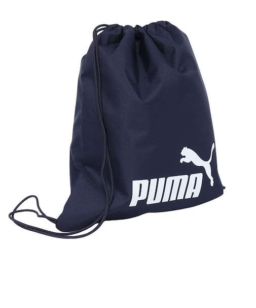 プーマ（PUMA）ナップサック PHASE ジム サック 紺 11L 09116302 ジムバッグ シューズバッグ
