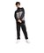プーマ（PUMA）ポリ カラーブロックスーツ 上下セット 687659 01 BLK
